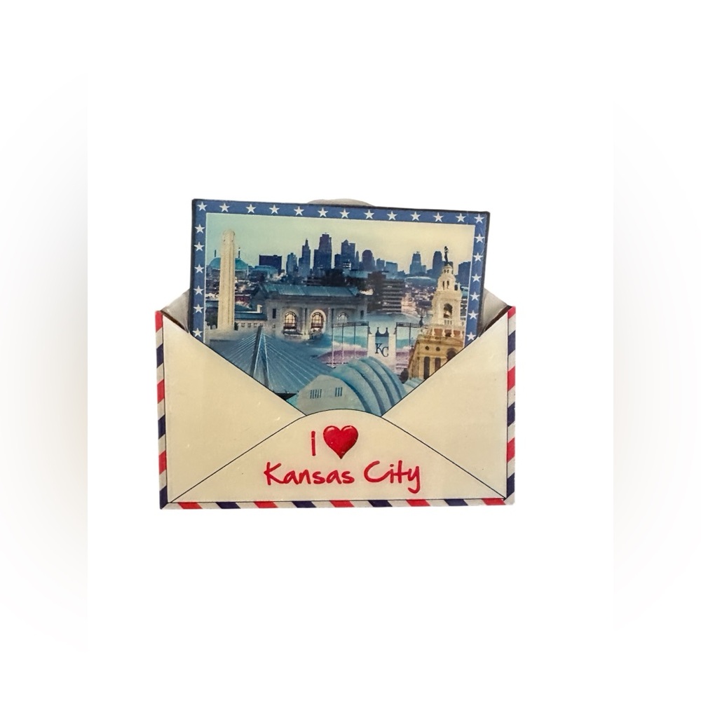 Magnet Kansas City Souvenir Envelope